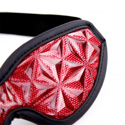 Blindfold Diamond Vegan Leather