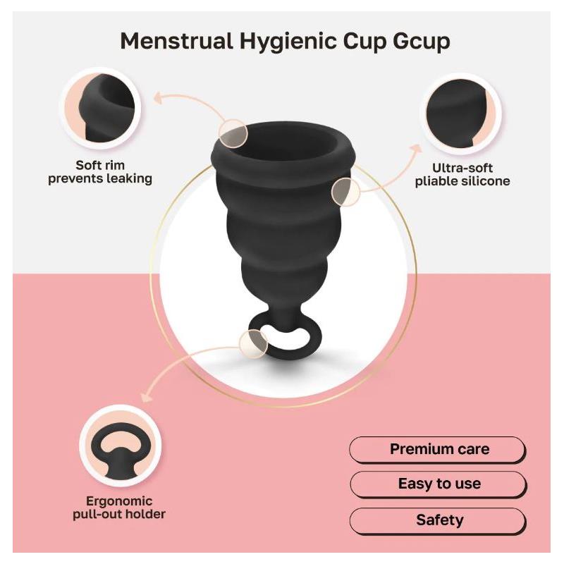 Menstrual Cup Gcup Mystic Noir Size S