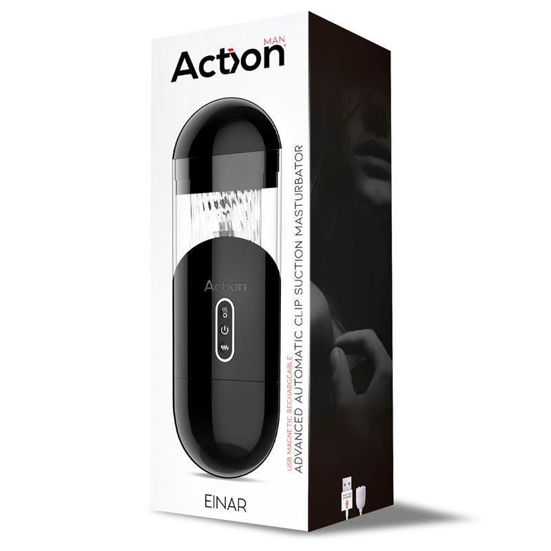 Einar Advanced Automatic Male Masturbator Suction and Vibration Magnetic USB