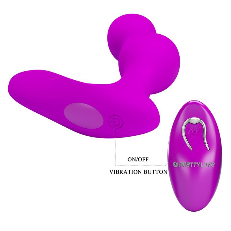 Terrance Vibrating Butt plug with Remote