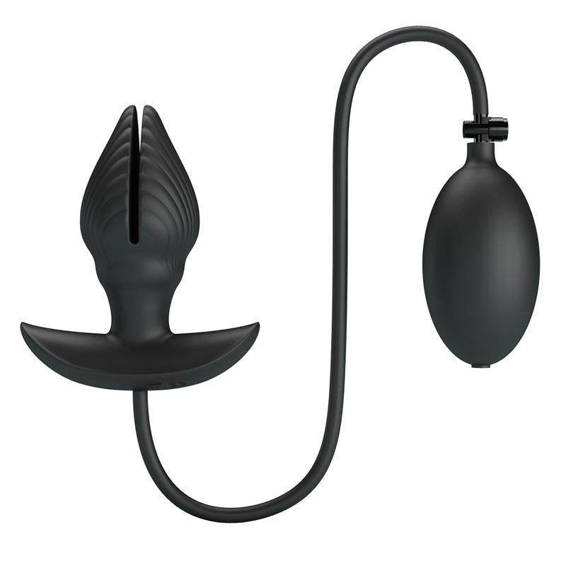 Manson Inflatable Butt Plug with Vibration