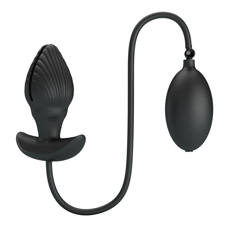 Manson Inflatable Butt Plug with Vibration