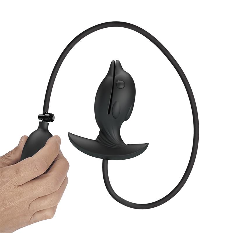 Hanson Inflatable Butt Plug with Vibration