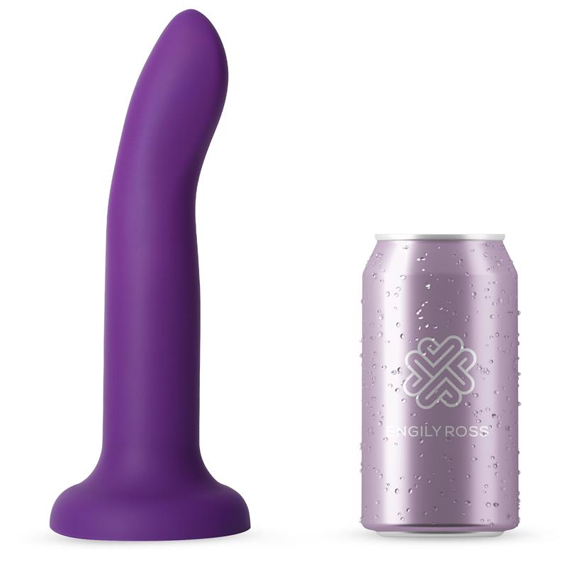 Color Changing Dildo Purple to Pink Size L 21 cm