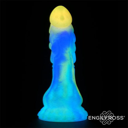 Luminiscent Dragon Shaped Dildo 18 cm