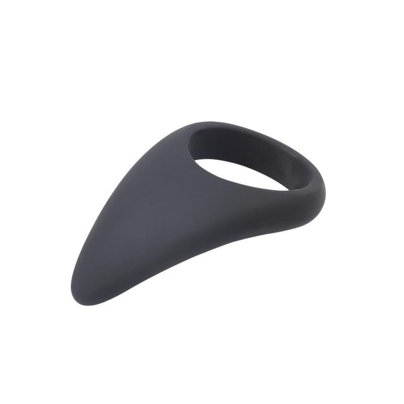 Cock Ring Party Hat Silicone Black