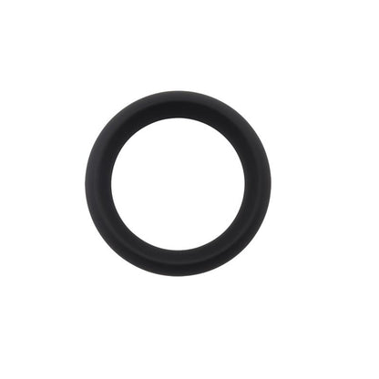 Infinity Silicone Ring L Black