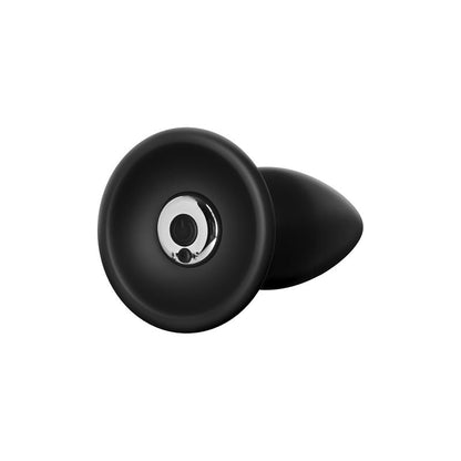 Large Rechargeable Butt Plug Black