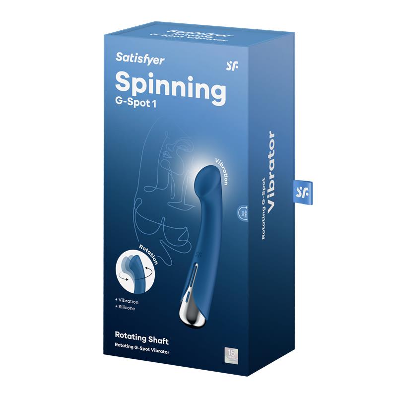 Spinning G Spot 1 Vibe and Rotator Blue