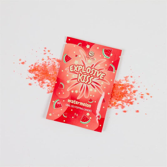 Explosive Oral Sex Popping Candies Single Unit Watermelon Flavor