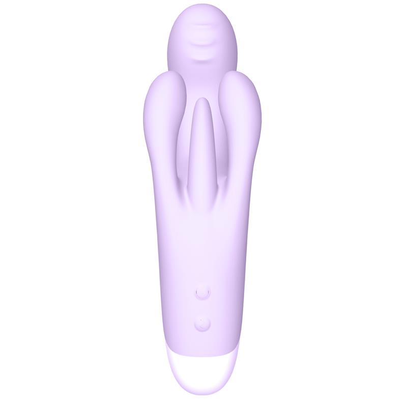 Brightlilac Vibe Triple Motor Ergonomic USB Silicone