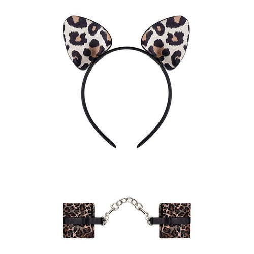 Tigerlla Handcuffs and Headband Set