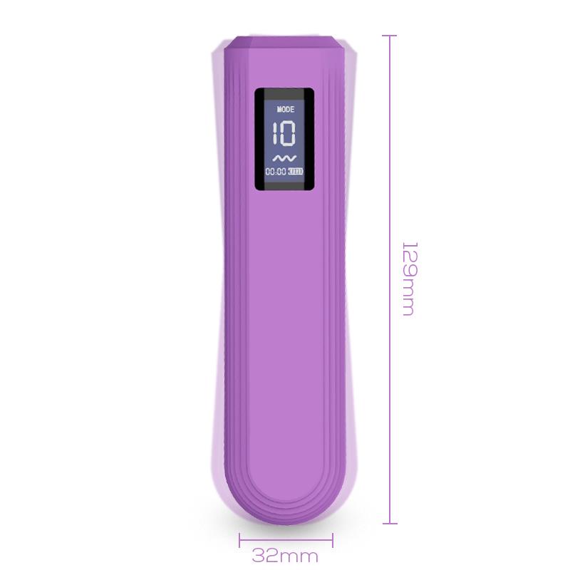 Whim Digital Display Vibrator Bullet 129 cm