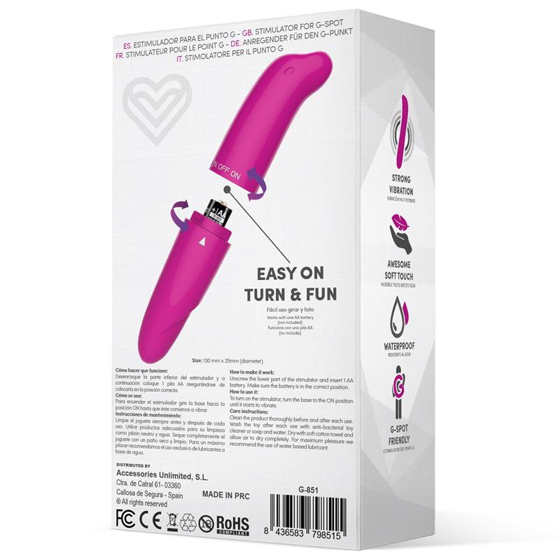 Morton Easy Quick Pink Stimulator Pink