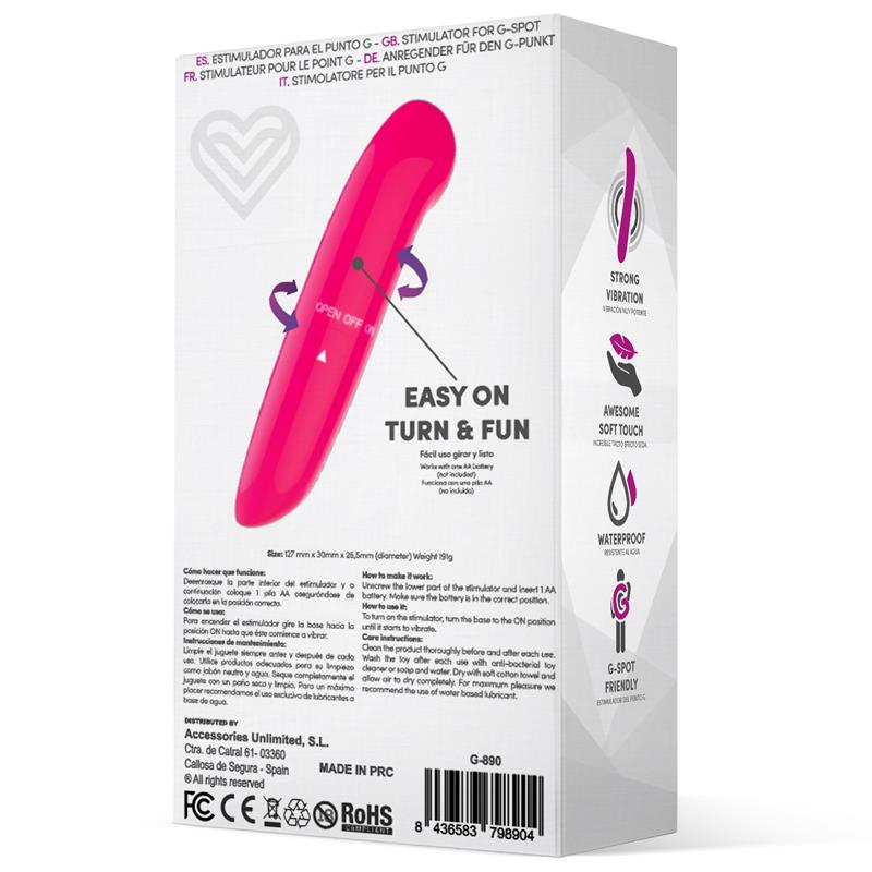 Denzel Stimulator Easy Quick Pink