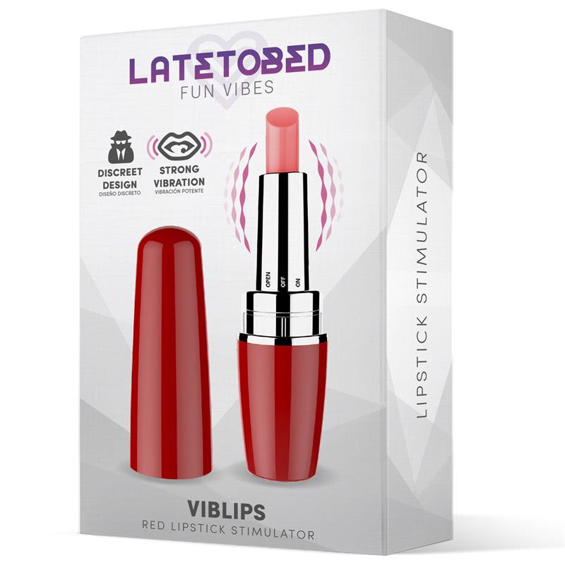 Viblips Lipstick Stimulator Red