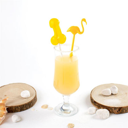 Penis Shaped Lollipop Pina Colada Flavor with Alcohol