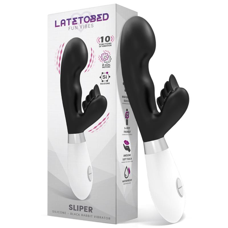 Sliper Rabbit Vibe Silicone Black