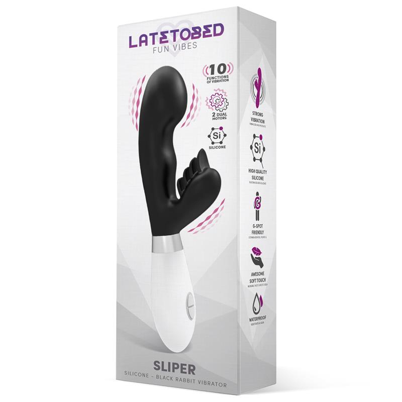 Sliper Rabbit Vibe Silicone Black