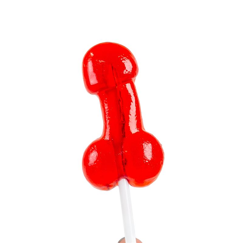 Penis Shaped Lollipop Strawberry Daiquiri Flavor with Alcohol