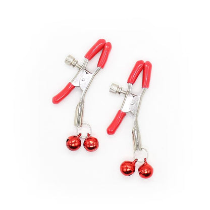 Nipple Clamp with Bell Metal Red