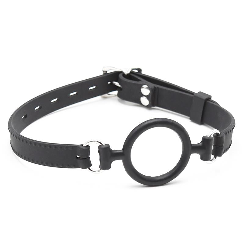 O Ring Ball Gag 5 cm Black