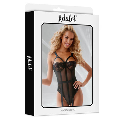 Ariana Teddy with Garter Belt and Leg Rings