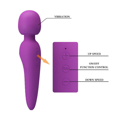 Meredith Wand Massager USB Violet