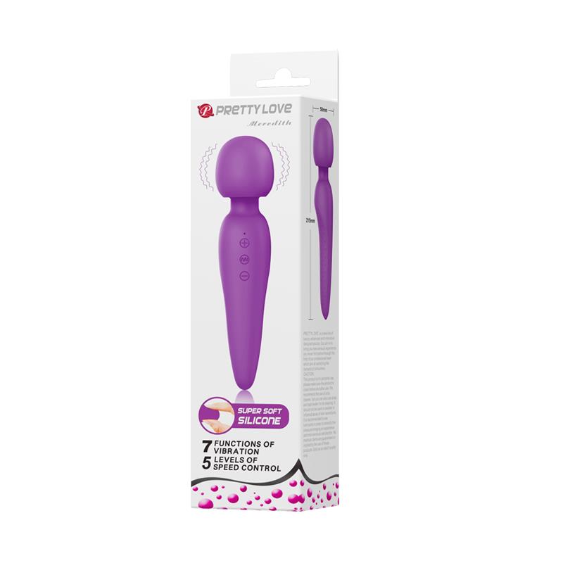 Meredith Wand Massager USB Violet