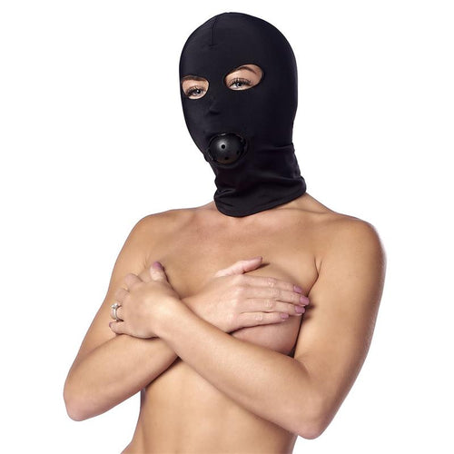 Spandex Hood with Ball Gag