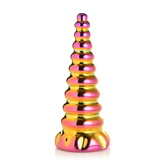 Twilinght Rainbow Borosilicate glass Dildo