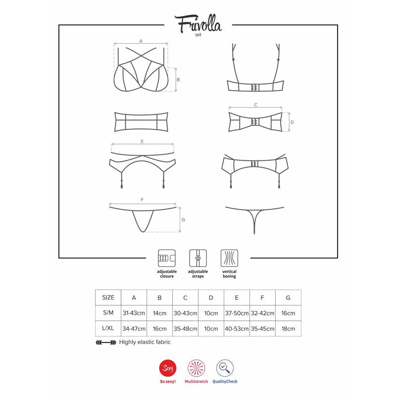 Frivolla 4 Pieces Set