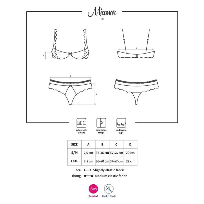 Miamor 2 Pieces Set