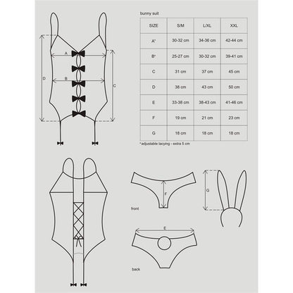 Bunny Costume 4 Pieces