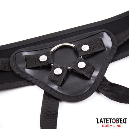 Strap On Harness Wide Belt Adjustable