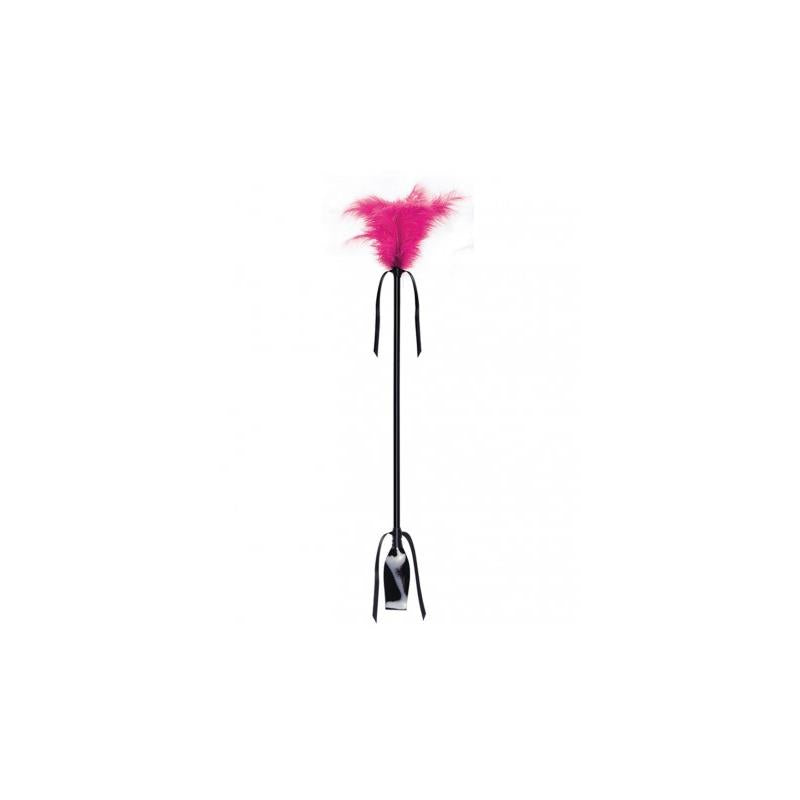 Secret Play Fuchsia Duster And Riding Crop