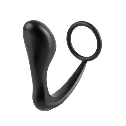 Anal Stimulator Ass Gasm Cockring Plug Colour Black