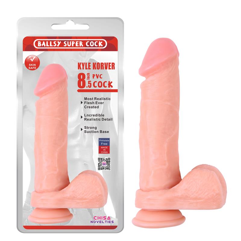 Realistic Dildo Kyle Korver 215 cm Flesh