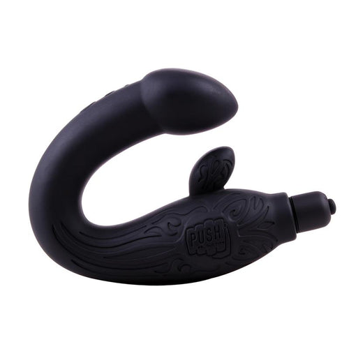 Prostatic Masager Silicone 29 cm Black