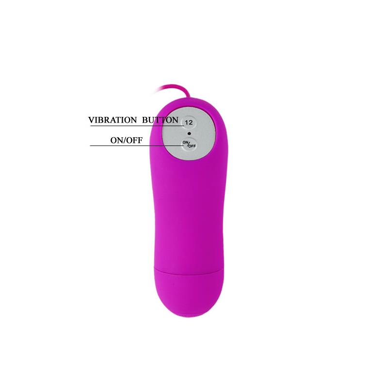 Pretty Love Vibrating Egg Irma Purple