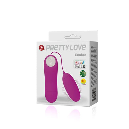 Pretty Love Vibrating Egg Eunice Purple