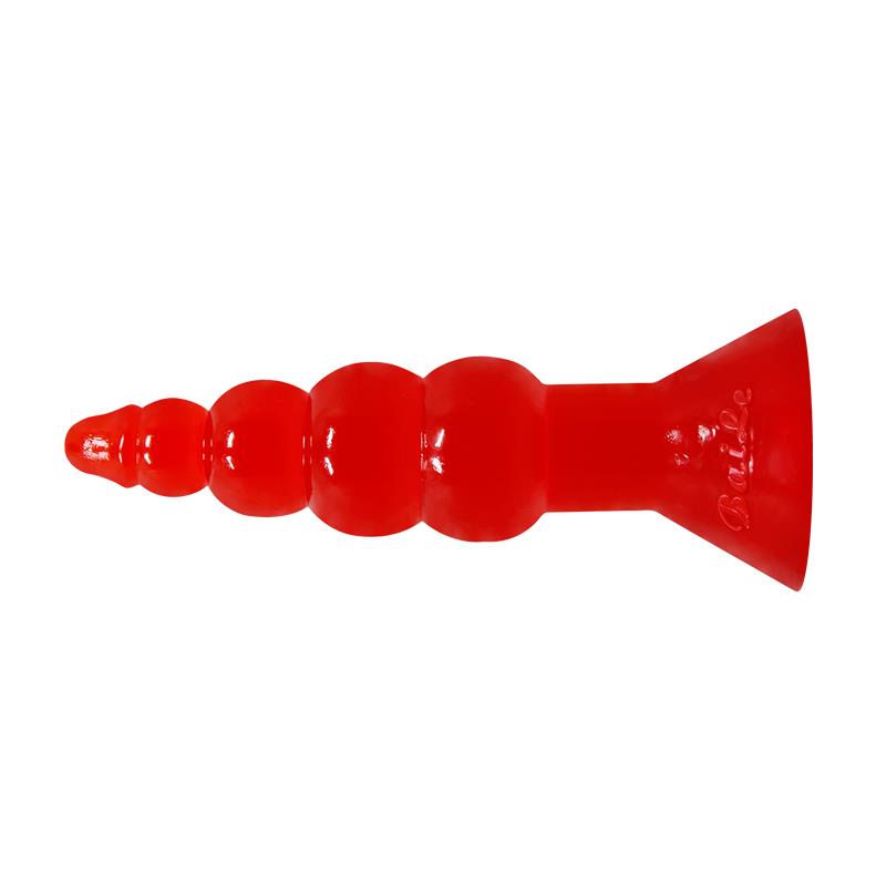 Baile Bulbous Shaped Butt Plug Orange