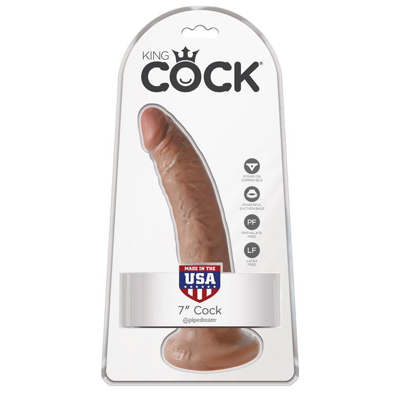 King Cock Dildo 7 Tan