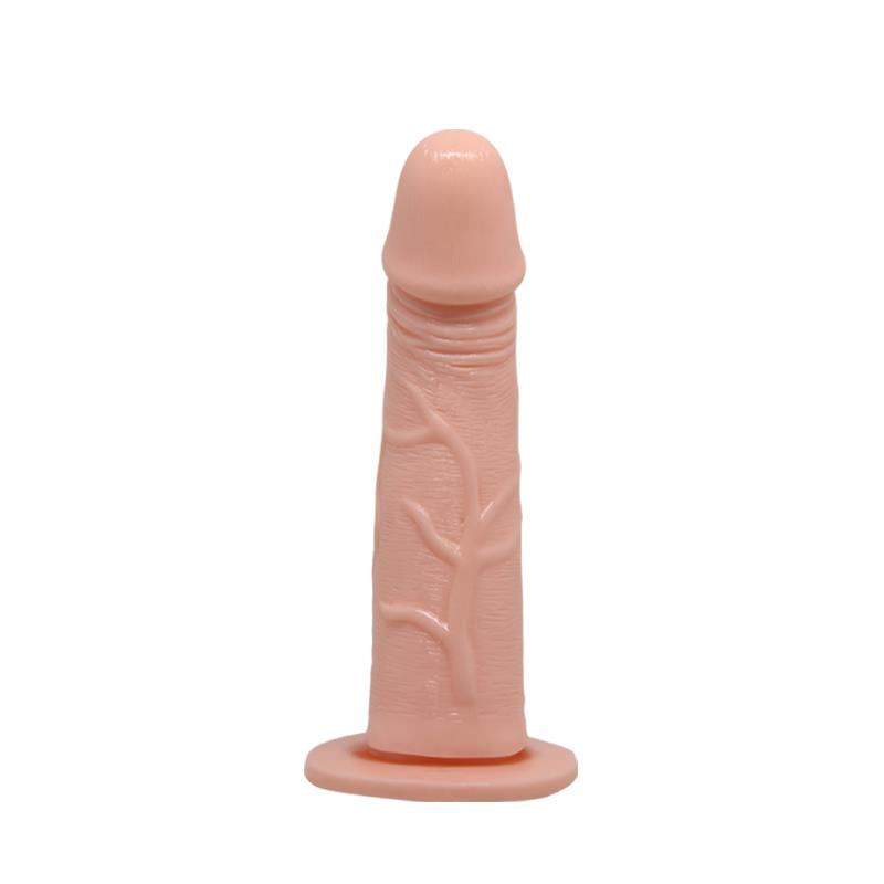 Baile Strap on with Vibrating Dildo Flesh 15 cm