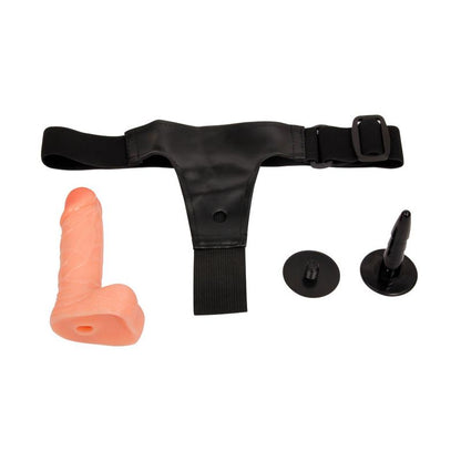 Strap On with Dildo Realistic Flesh 15 cm