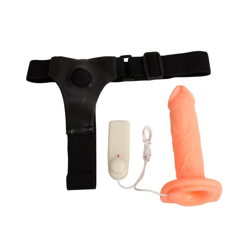 Strap on with Hollow Dildo Jessica 18 cm