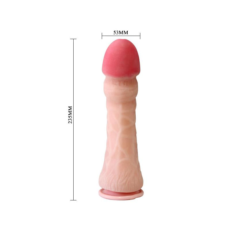 Baile Suction Cup Dildo Flesh 235 cm