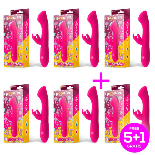 Pack 51 Cotton G Spot Vibe with Rabit USB Silicone