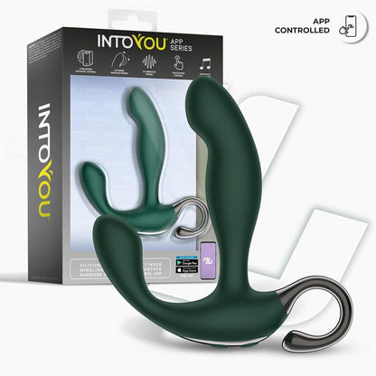 Greeny Prostate Massager with Finger Wiggling and App