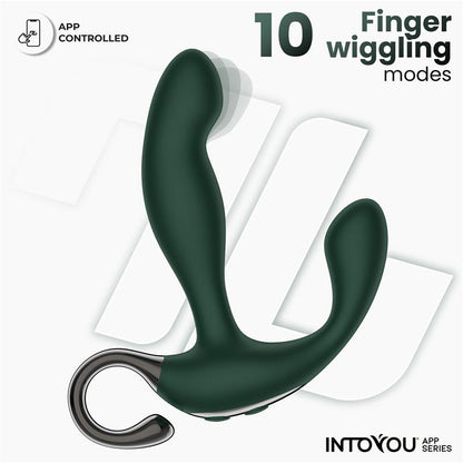 Greeny Prostate Massager with Finger Wiggling and App